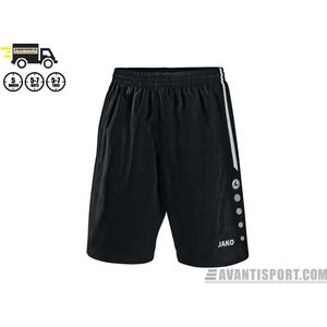 Jako Turin Short - Voetbalbroek - Jongens - Zwart