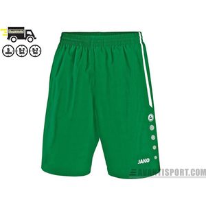 Jako Turin Short - Sportgroen / Wit