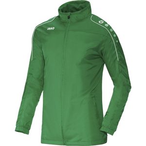 Jako Team Regenjas - Maat 140  - Unisex - groen