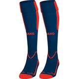 JAKO - Lazio - Sokken - Marine/Vlam - Uniseks-Volwassene