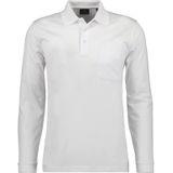 Soft Knit Polo Knopf Langarm Herren Poloshirt