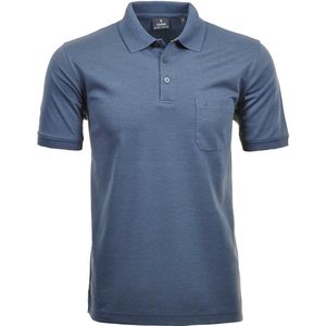 Ragman - Softknit-Polo - Poloshirt - Effen - Met Borstzak en Knoopsluiting