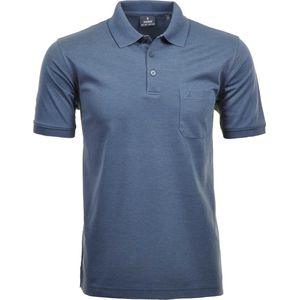 Ragman - Softknit-Polo - Poloshirt - Effen - Met Borstzak en Knoopsluiting