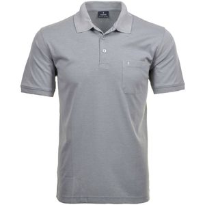 Ragman - Softknit-Polo - Poloshirt - Effen - Met Borstzak en Knoopsluiting