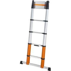 Joparri Aluminium telescopische ladder met afneembare haak uittrekbare
