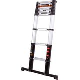 Professionele telescoopladder van 3.81 meter | Met Hoekindicator, Softclose & Antislip