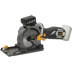 Mini-cirkelzaag met accu, 140 mm accu, voor Makita 18 V, borstelloze handcirkelzaag met 2 zaagbladen, kopermotor kan diagonaal zagen, 12800 tpm, voor houtbewerking van hout, metaal, tegels en plastic
