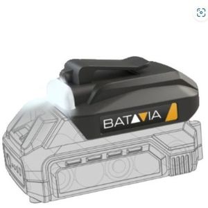 Batavia Accu USB adapter en zaklamp Maxxpack