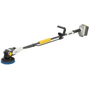 Twin Brush 18V accu borstel incl. blauwe, zwarte & grijze borstel = ZONDER ACCU=