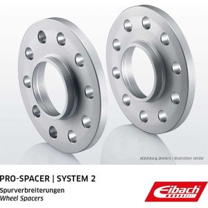 EIBACH - Pro-Spacer - Spoorverbreding - Zilver - Dikte 12 mm - Voor VW, AUDI, SKODA