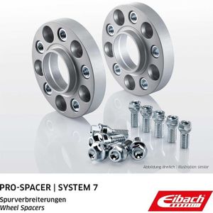 Eibach - S90-7--005 - Spoorverbreding - Zilver - Dikte 25 mm - Voor Audi, Cupra, Seat, Skoda, Volkswagen