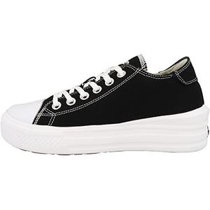 Dockers by Gerli Damen Plateau Sneaker für Damen, schwarz, Gr. 38 EU