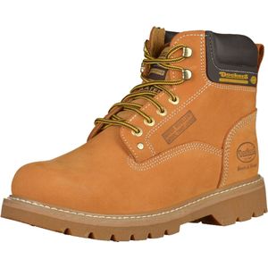 Dockers by Gerli - Hoge Veterschoenen - Golden Tan - Winterboots - Werkschoenen met Profielzool