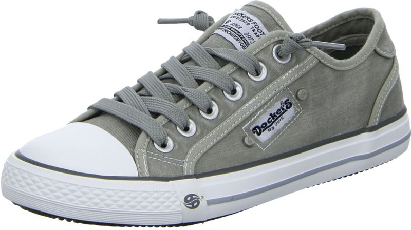 Dockers by Gerli Slip-On Sneaker, Sneaker, Schlupfschuh, Freizeitschuh mit elastischer Zierschnürung