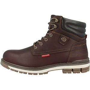 Dockers by Gerli Heren veterboots 43LU010, Chocolate 43lu010 400360, 46 EU