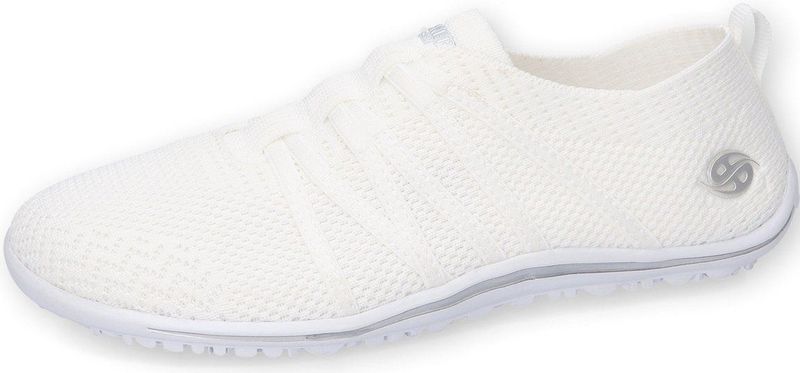 Dockers by Gerli - Slip-On Sneakers - Wit - Mesh/Textiel - Rubber Zool