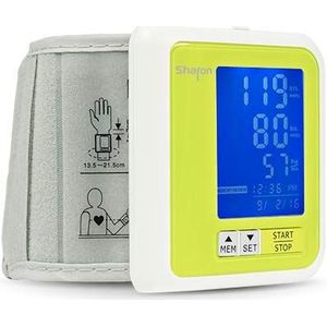 Leicke Sharon Bluetooth pols-bloeddrukmeter met accu, aritmieweergave, wit