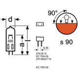 HALOGEENLAMP OSRAM 100 W / 12 V, GY6.35 (LAMPOS64625)