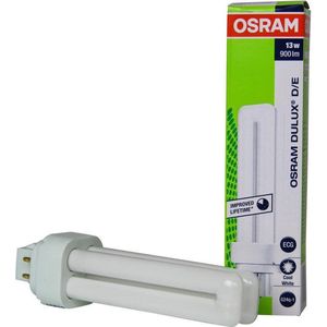 Osram Dulux D/E Spaarlamp - Koel Wit - 4-Pins - 13W