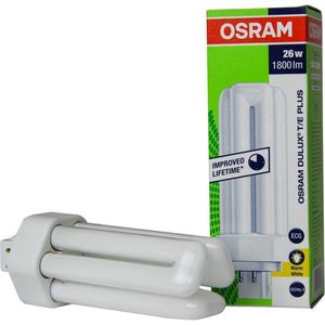 OSRAM Spaarlamp Energielabel: G (A - G) GX24q-3 131.5 mm 230 V 26 W Warmwit Buis 1 stuk(s)