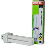 Osram - DULUX D/E - Compact Fluorescentielamp - 13 Watt - Warmwit 3000K