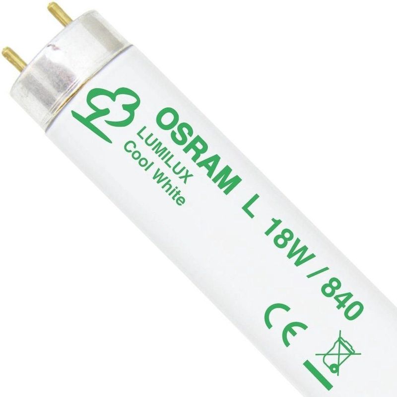 T8 Lumilux - TL-lamp - Koel Wit - 18W - 60cm - T8 Fitting