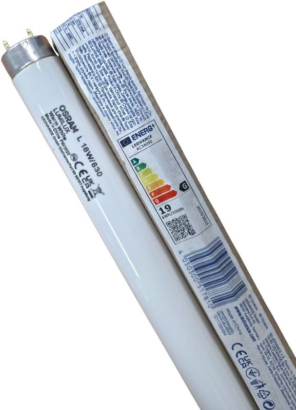 Osram - Lumilux® T8 TL-buis - Koel Wit - 18W - 1300lm - 60.4cm