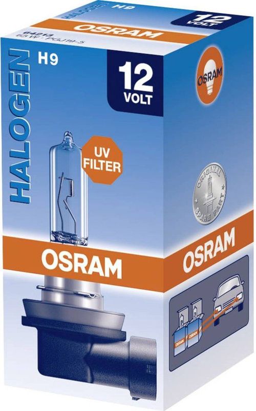 Osram - H9 - Halogeenlamp - 12V - 65W - PGJ19-5