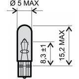 Osram - Original - Gloeilamp - Knipperlicht - 12V - Doos 10 Stuks