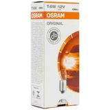 Osram - Original 12V T4W BA9s - SignaalLamp - Gloeilamp - 10 Stuks