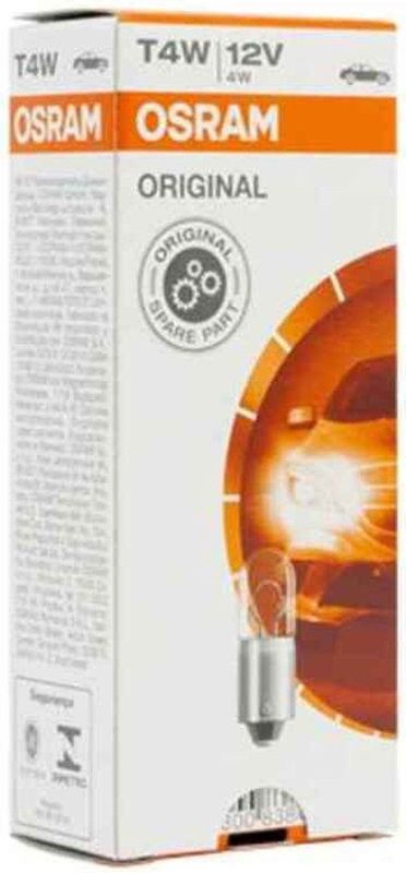Osram - Original 12V T4W BA9s - SignaalLamp - Gloeilamp - 10 Stuks