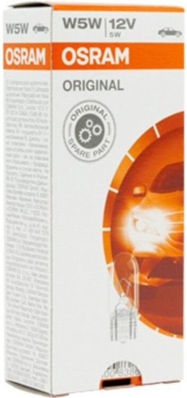 Osram - Original W5W - Gloeilamp - 12 Volt - Doos 10 Stuks