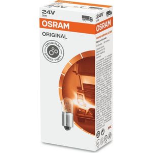 Osram - Original Line - Gloeilamp - 24V - 2W - BA9s - Doosje 10 Stuks