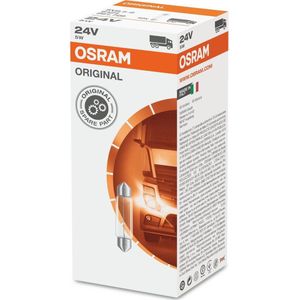 Osram - Original Festoonlamp - 24V - 5W - 11x41mm - Doosje 10 Stuks