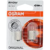 Osram - Original Halogeen lampen - BA15S R10W - 12V/10W - Set à 2 Stuks