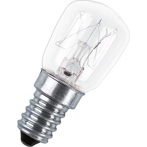 Osram Ovenlamp E14 15W 2700K 85lm 230V - Helder - Dimbaar - Warm Wit licht - Per doos à 100 stuks