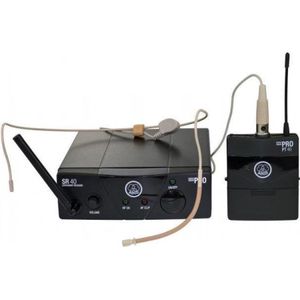 AKG - Pro WMS40 Mini Sport Set ISM 1 - Draadloos Systeem - Microfoon