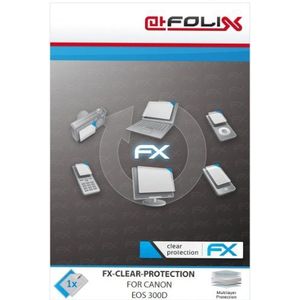 atFoliX FX-Clear displaybeschermfolie voor Canon EOS 300D