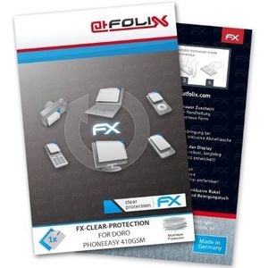 atFoliX FX-Clear displaybeschermfolie voor Doro PhoneEasy 410gsm