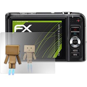atFoliX FX-Mirror displaybeschermfolie voor Casio Exilim EX-H10 Hi-Zoom