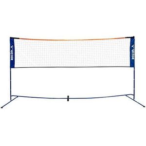VICTOR Mini-badmintonnet 859/1/0, eenheidsmaat, blauw/oranje