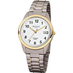 Regent Herren Armbanduhr 1310.91.99 F-430 Titan Bicolor