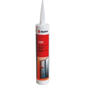 Wurth| Fixit | Universele lijm en kit | Wit | 290ml