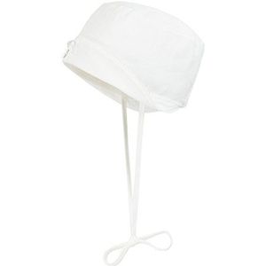 Döll meisjes, muts, stropdas hoed linnen, wit (bright white 1000), 47