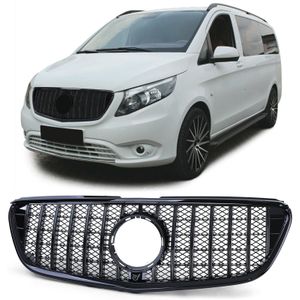Autogrille - Mercedes Vito W447 14-19 - zwart glanzend