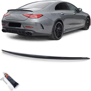 Spoiler - achterspoiler - voor Mercedes CLS type-C257 2017 - glanzend zwart