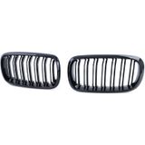 Sport Grill - BMW X5 F15 X6 F16 - Dubbele stang - Zwarte glans