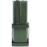 Jerrycan - 20 liter - benzine - 460x360x180 mm - groen