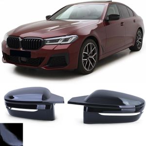 Spiegelkappen - BMW 5 Serie G30 G31 - Zwart Glans - Sport Optiek