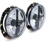 Koplampen voor VW T2 09/1973-1979 en T3 1979-07/1992 - H4 - zwart/smoke